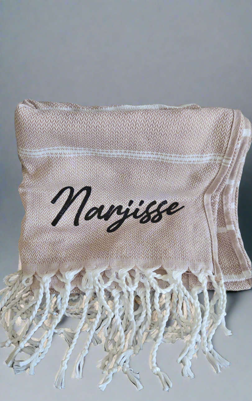 Serviette personnalisable