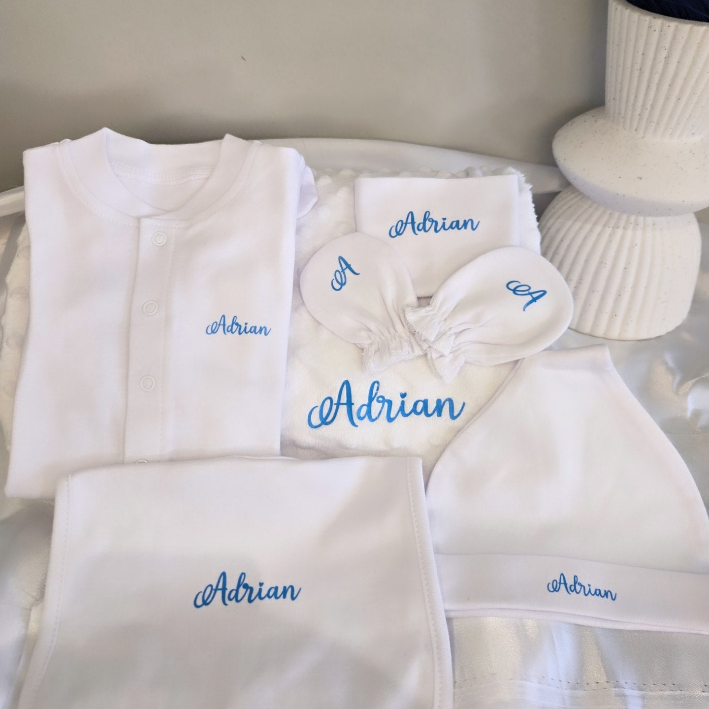 Coffret cadeau Naissance - Ensemble douceur pour Nouveau-né: