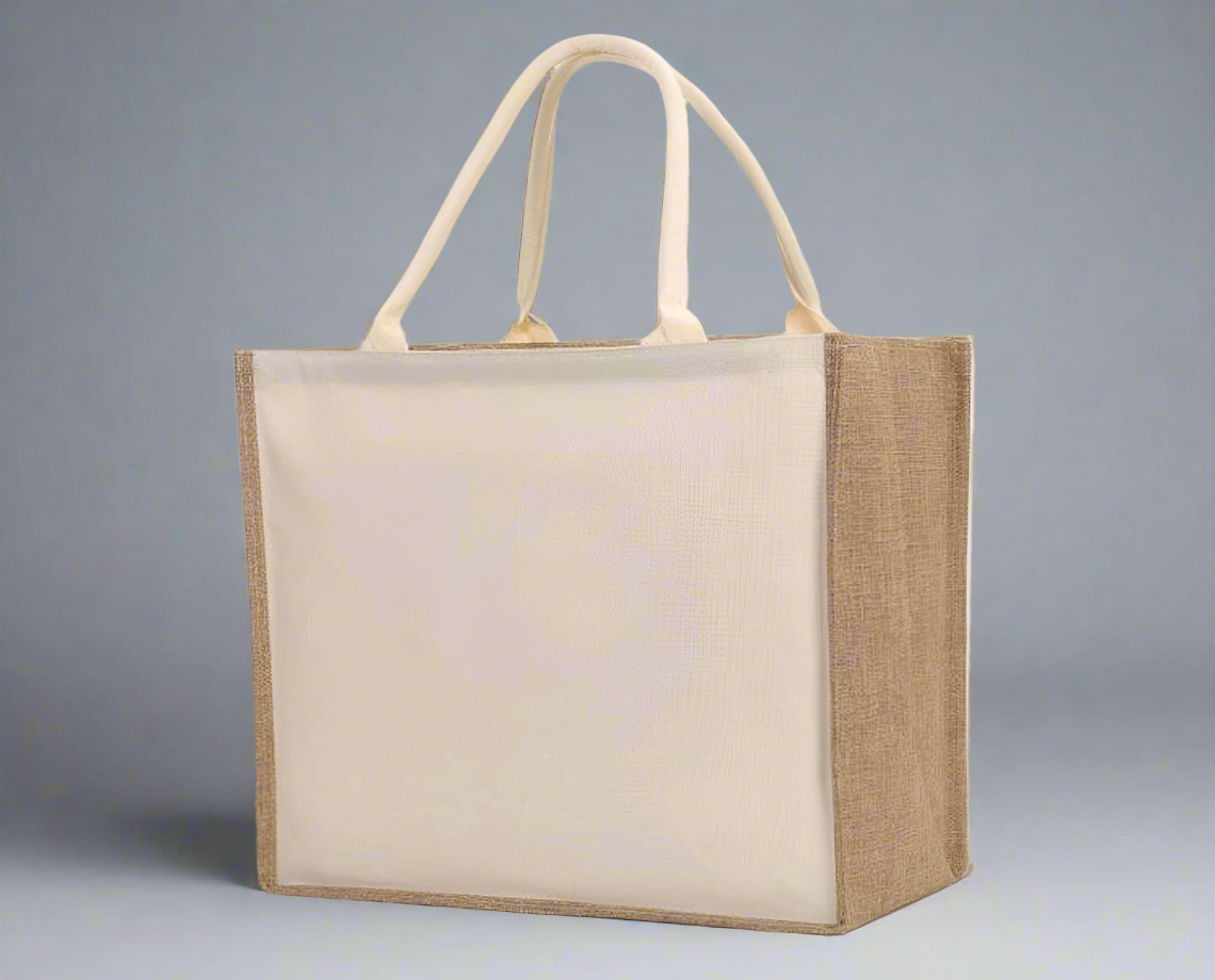 Sac en toile de jute personnalisé